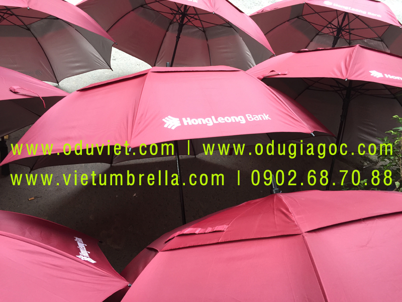 xưởng sản xuất ô dù cầm tay in logo quảng cáo